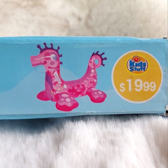 Fun Zone Inflatables, Seahorse Rider Pool Float, NIB - Picture 4 of 7